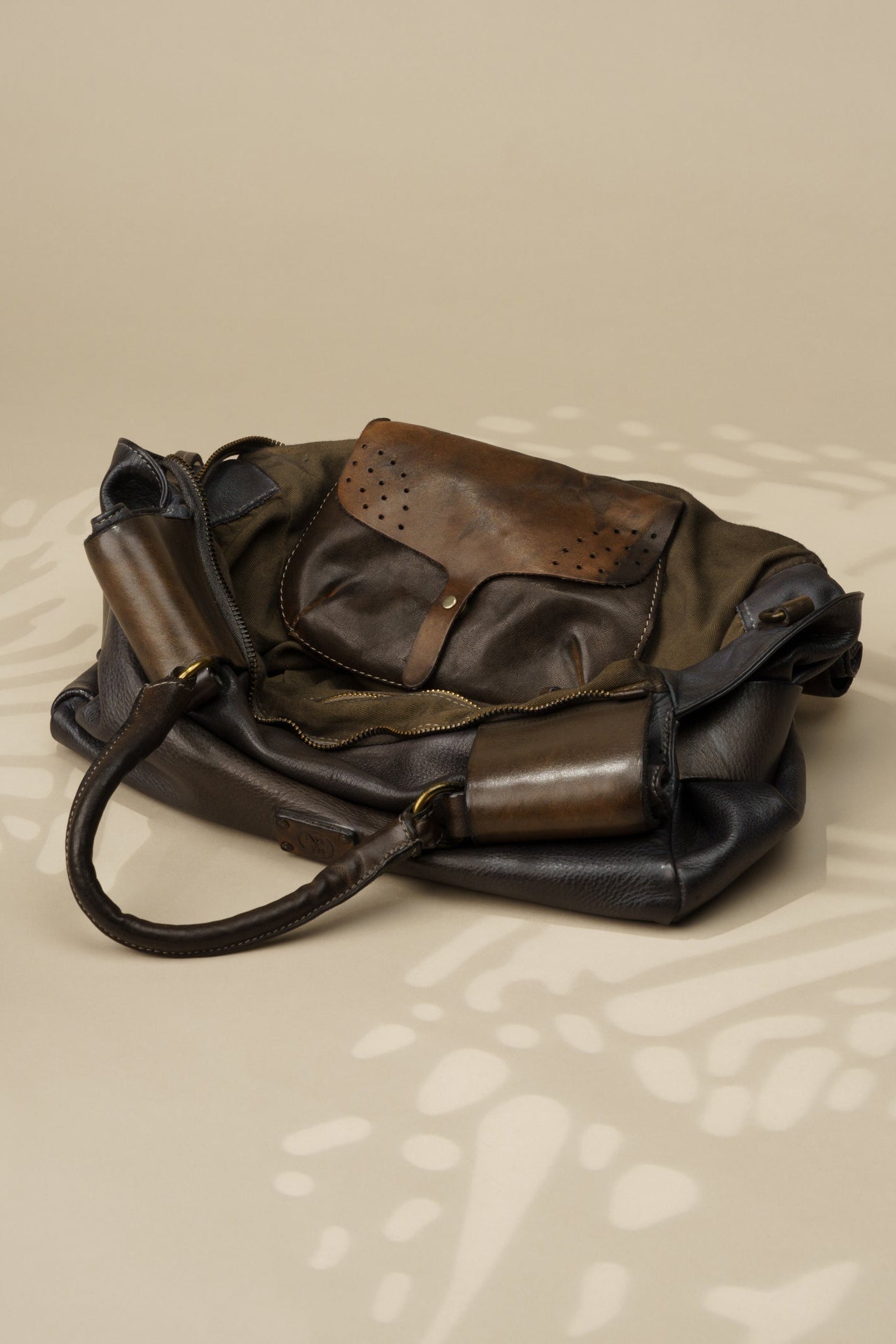 Belted Tote Espresso