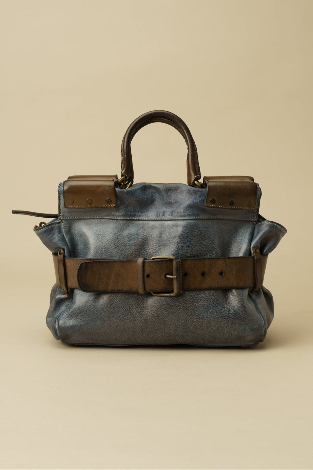 Belted Tote Denim