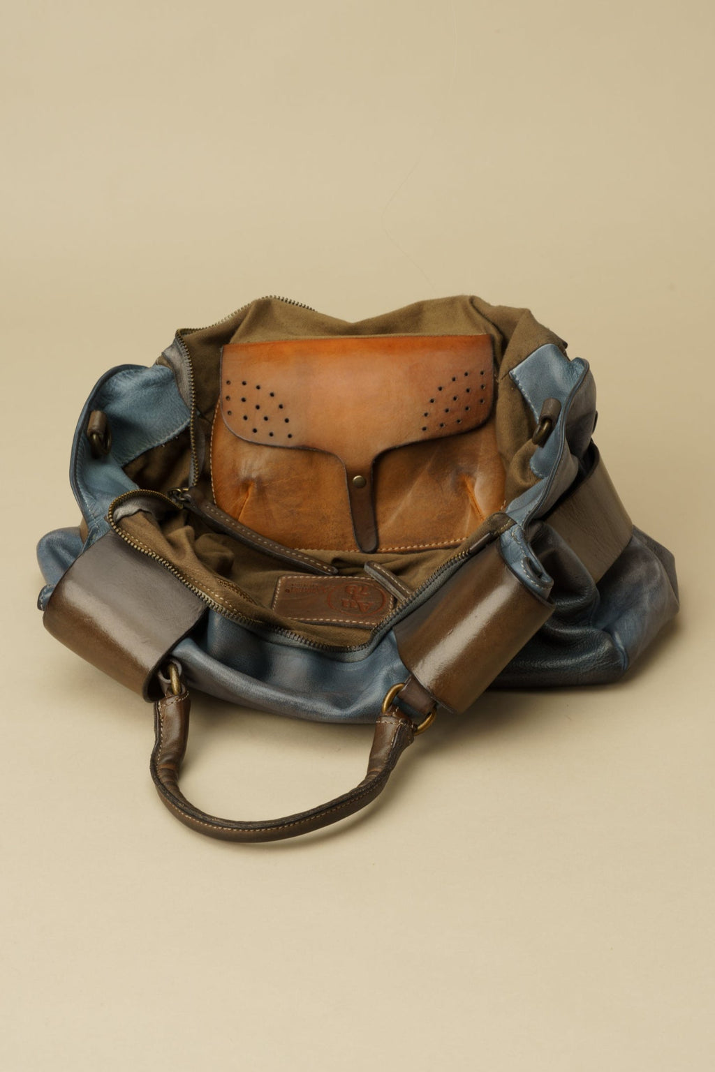 Belted Tote Denim