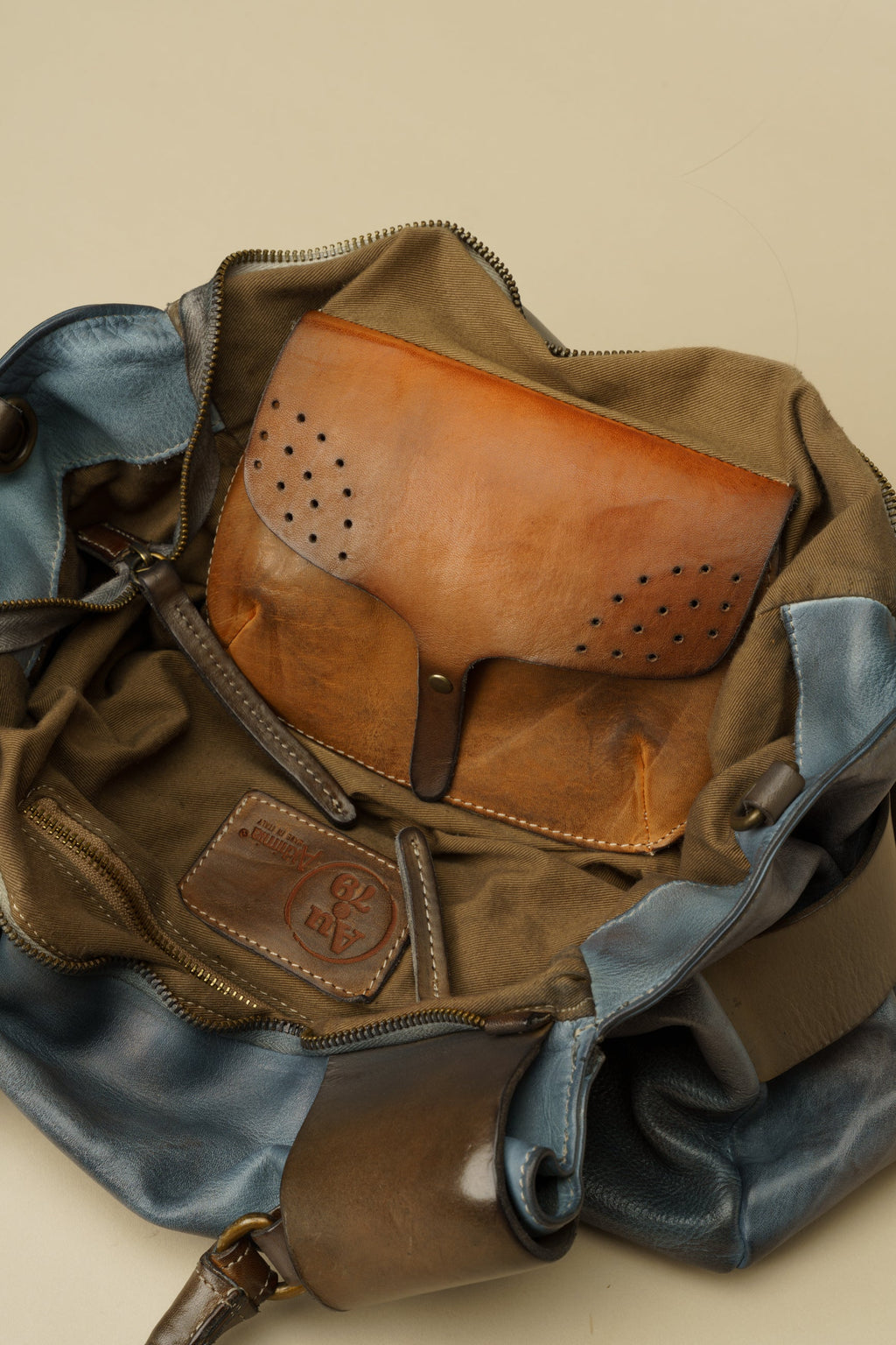 Belted Tote Denim