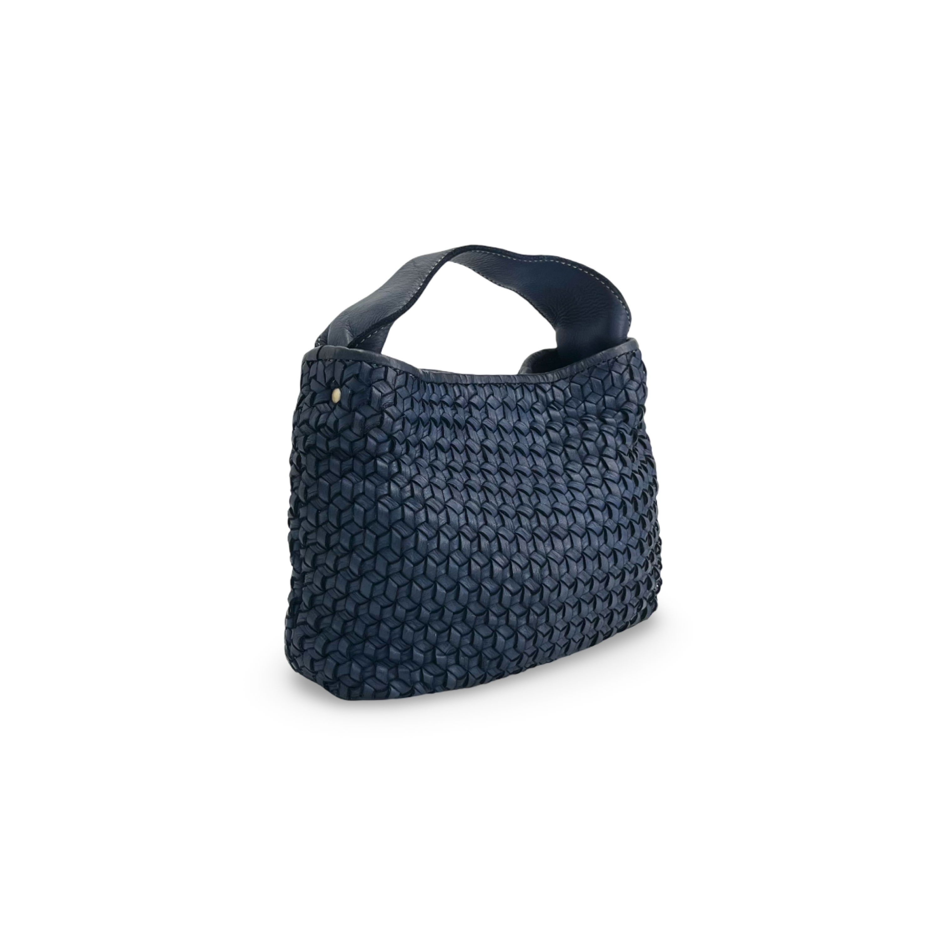 Peninsula Woven Mini Satchel