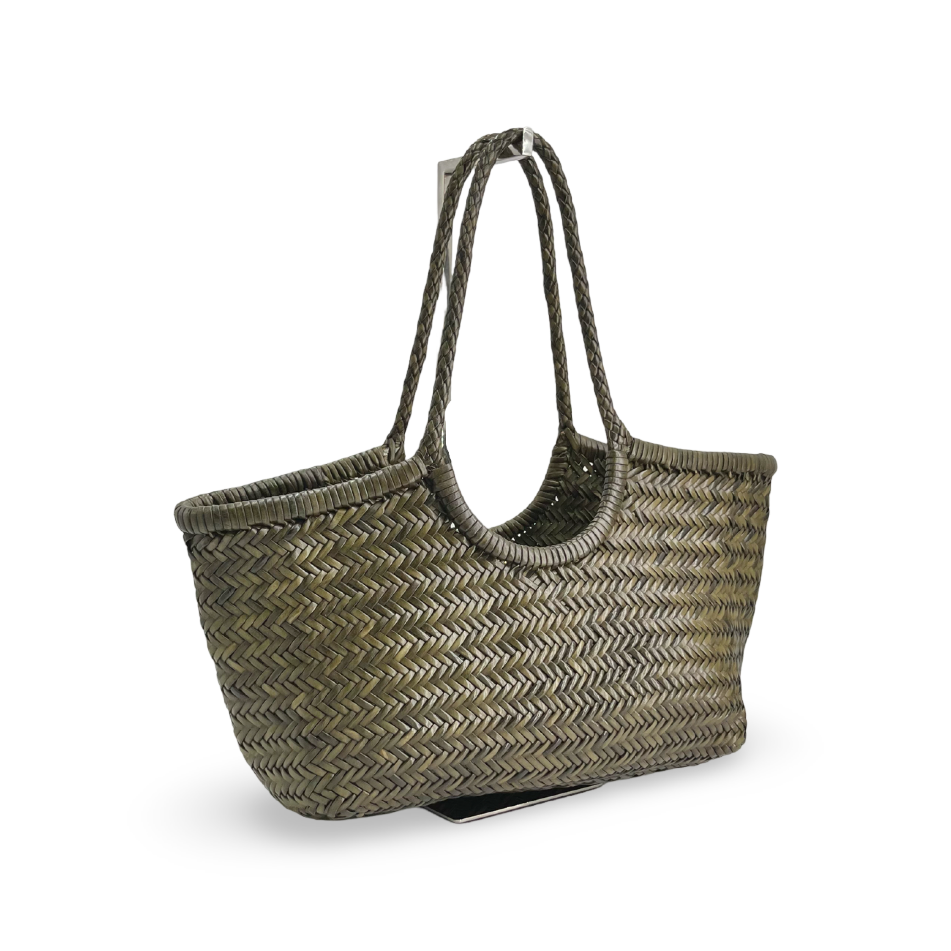 Peninsula Hand Woven Leather Tote