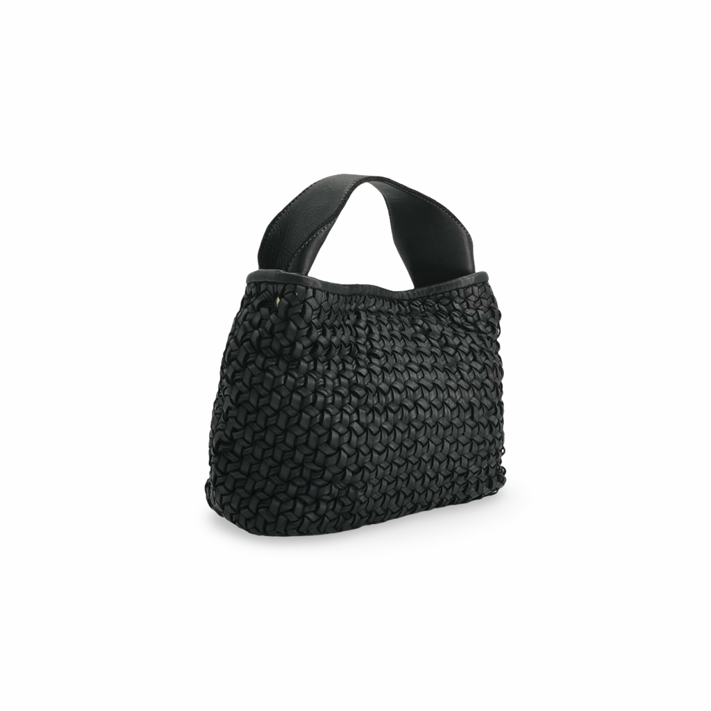 Peninsula Woven Mini Satchel
