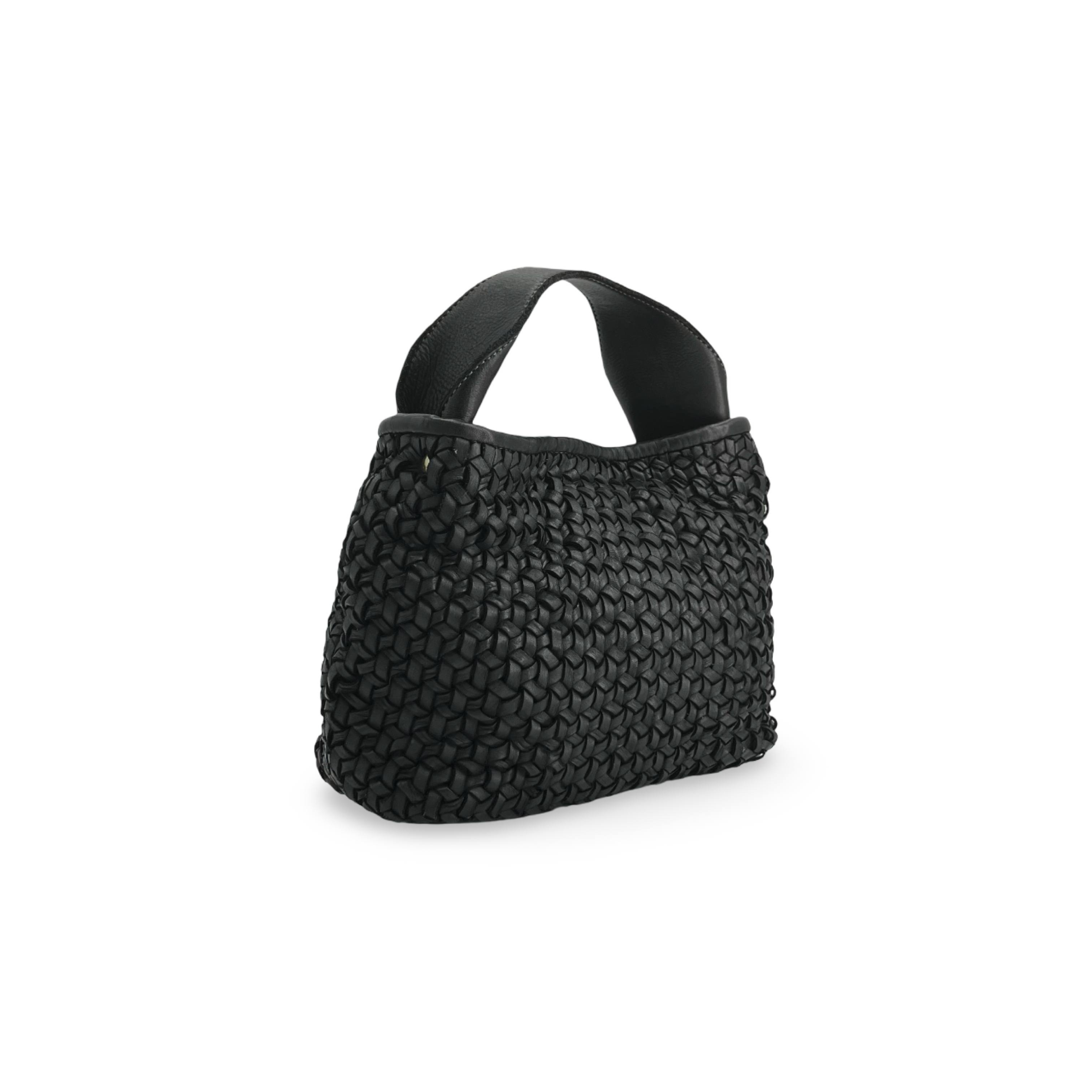 Peninsula Woven Mini Satchel